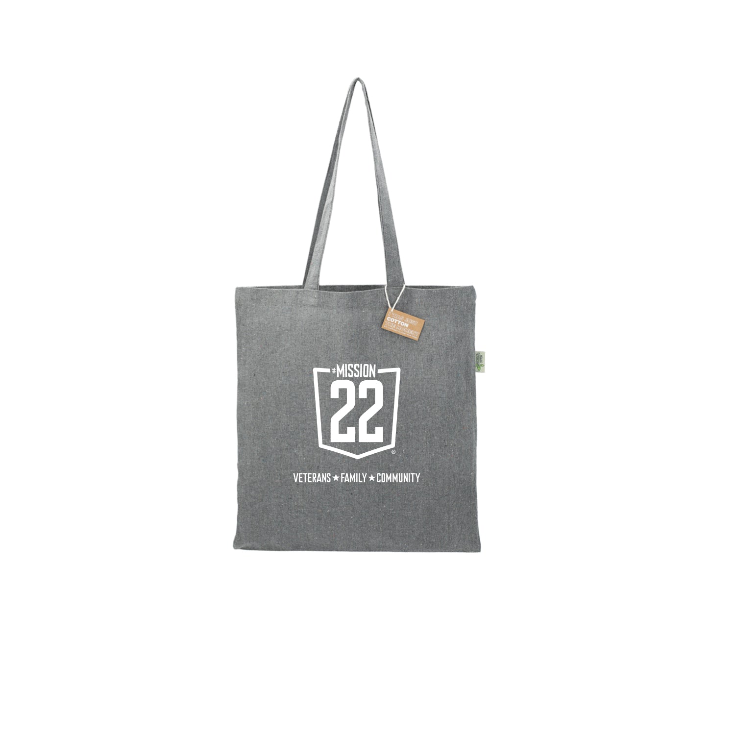Product Image of Mission 22 Recycled Cotton Tote #1