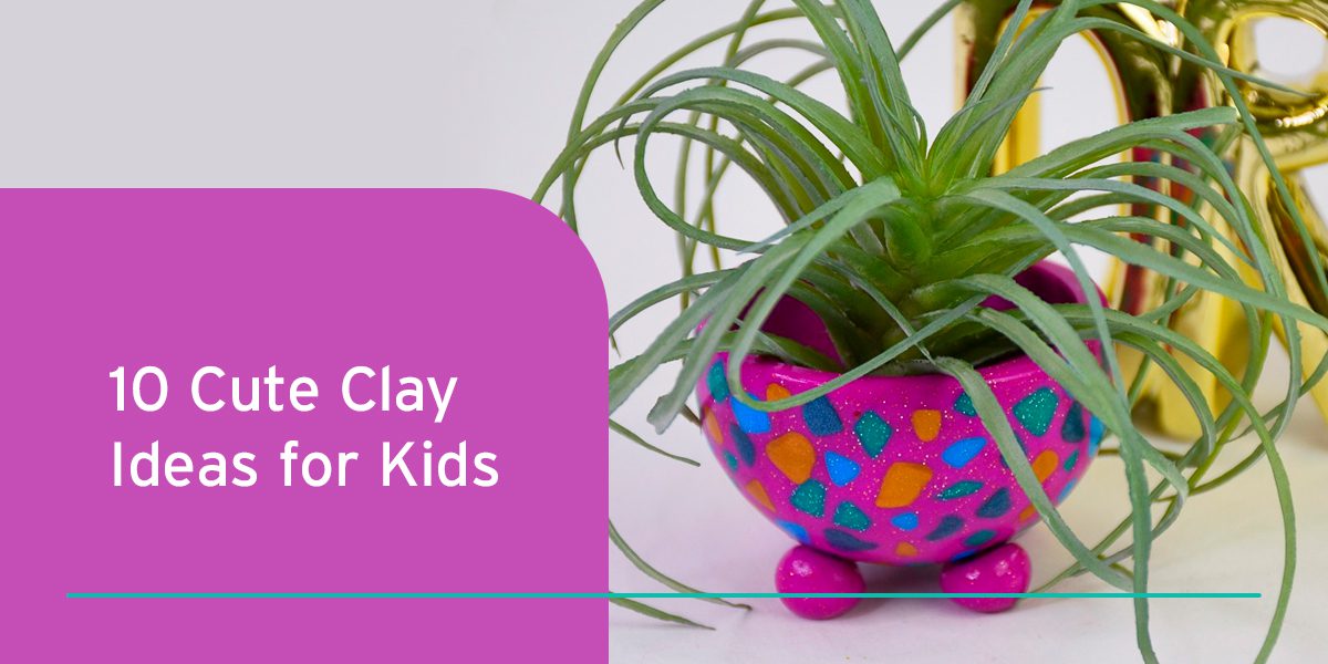 Clay projects for kids: How to make pinch pots, clay beads and