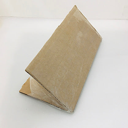 photo shows covering cardboard with tape