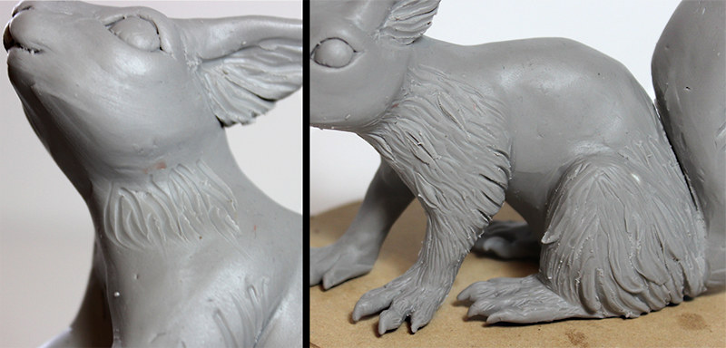 Some combination of Super Sculpey and Aves Apoxie Sculpt. #figuresculpture  #sculpture #dragons #supersculpe…
