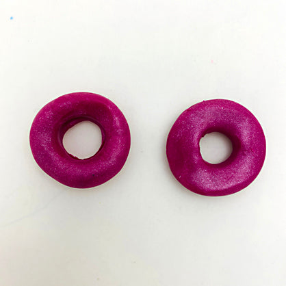 photo shows donut shapes