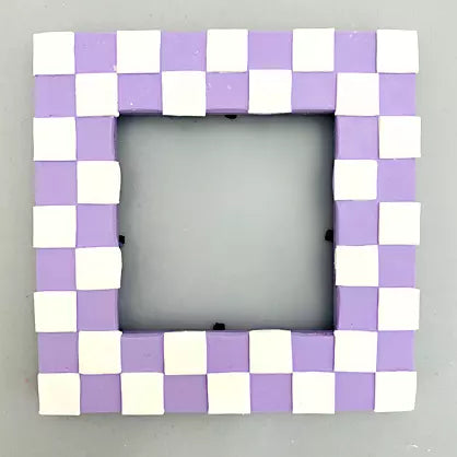 photo shows adding white squares