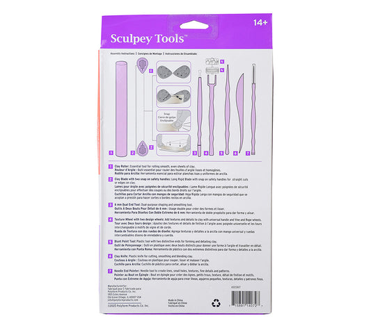 Sculpey Tools 5-in-1 Clay Tool Set