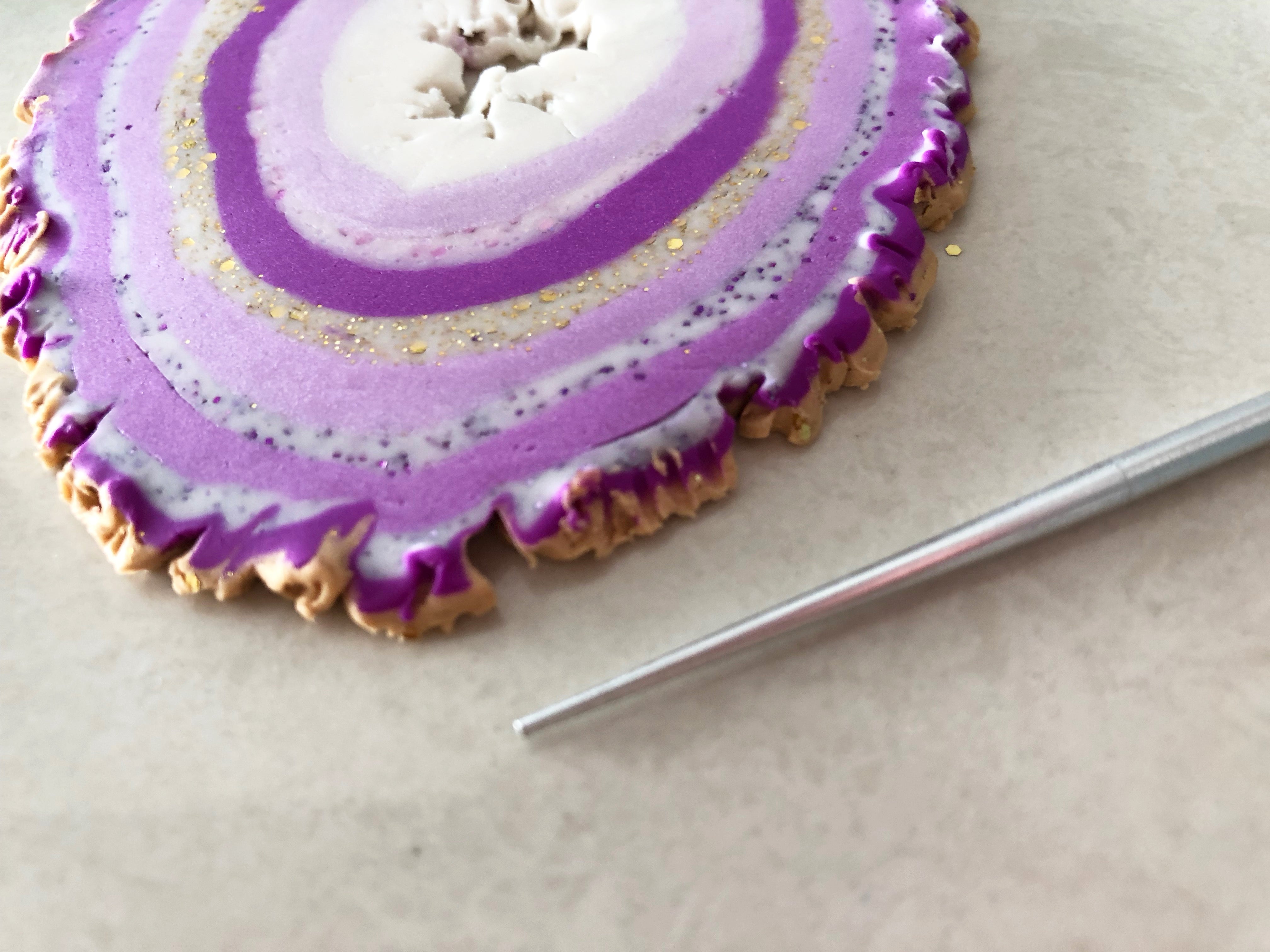 purple amethyst pearl liquid Sculpey - CATHIE FILIAN's Handmade
