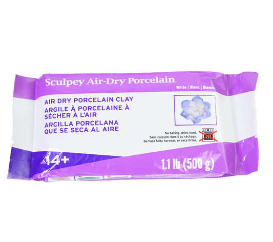 Asianhobbycrafts Sculpey Air Dry Clay White 2.2 lb : : Home &  Kitchen