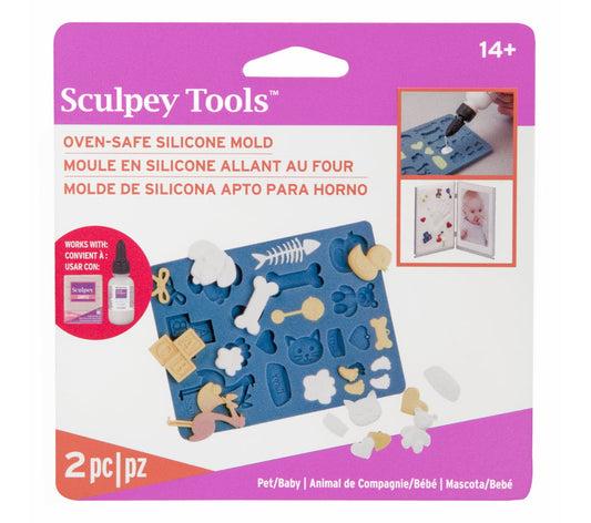 Sculpey Tools Silicone Bakeable Mold – Whimsy