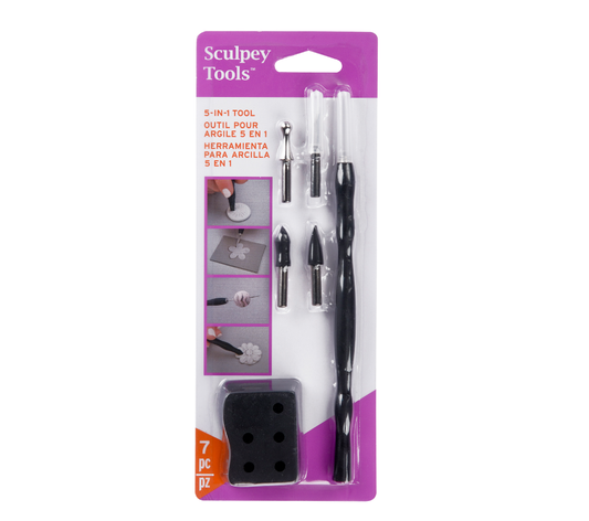  Sculpey Tools Clay Blades, 3 blades included - flexible, wavy  and rigid blade, polymer oven-bake clay tool, great for all skill levels  and craft projects