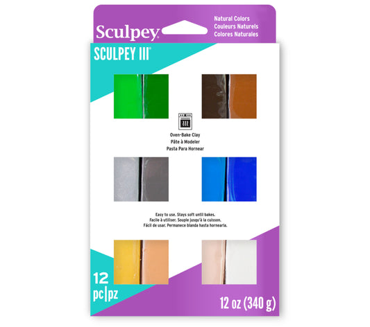3 Pack: Original Sculpey® Oven Bake Clay, White