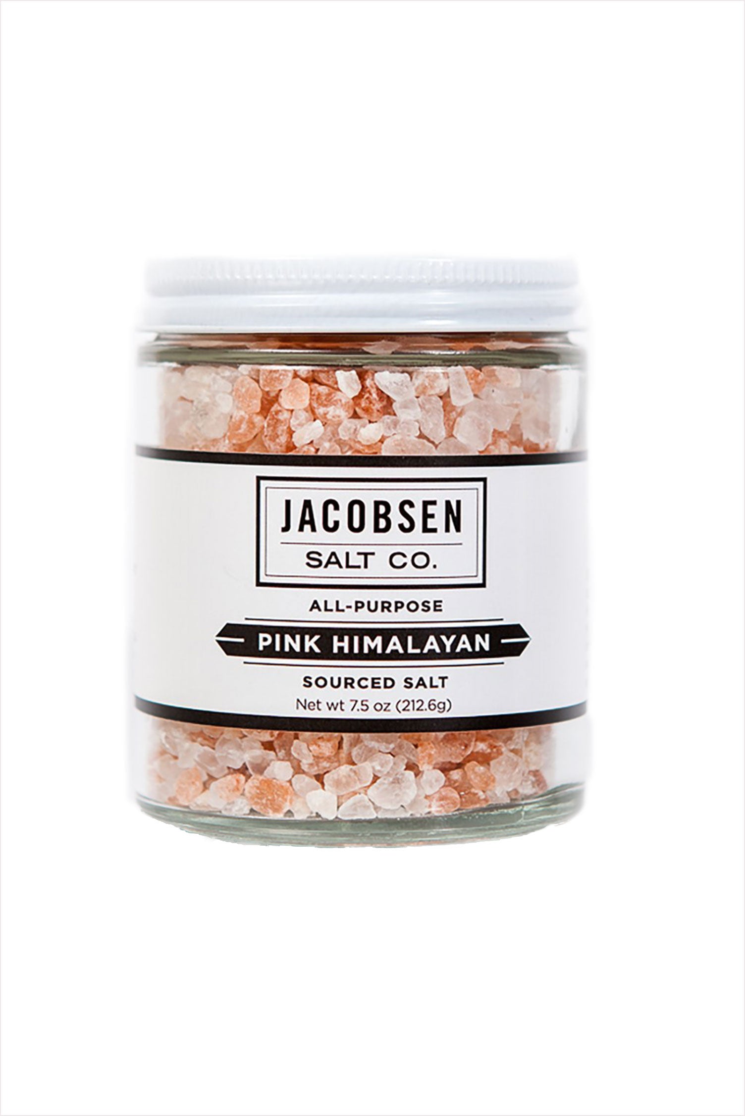 Jacobsen Salt Co: Pure Italian Coarse Sea Salt, Glass Grinder