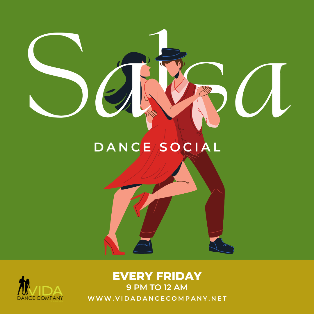 Friday Night Salsa Social Admission – Vida Dance Company