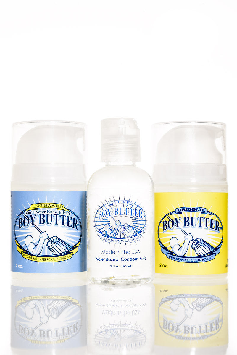 Boy Butter H2O Stock Up & Save Tub Trio Bundle