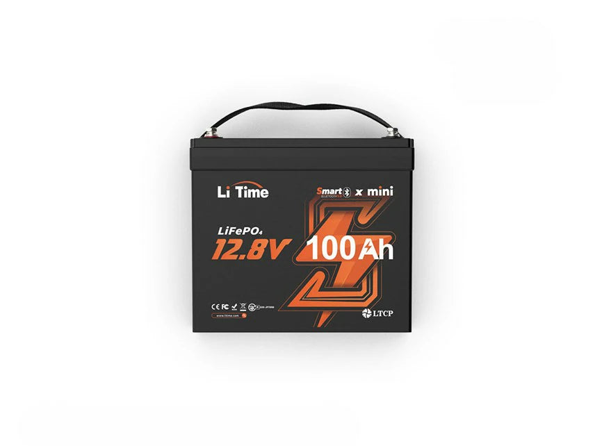 LiTimee 12V 100Ah mini smart small battery