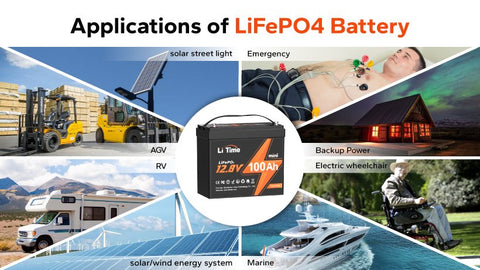 the applications of lifepo4 battery