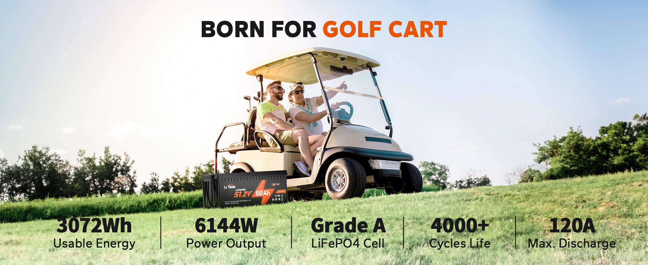 litime lithium golf cart battery