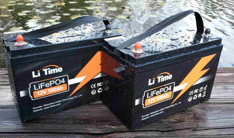 leave marine batteries in a boat