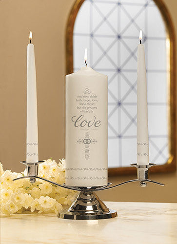 religious wedding candles