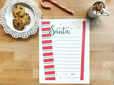 letter to santa free printable