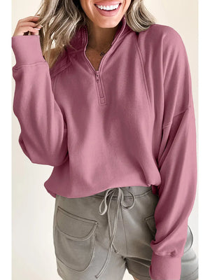Fuchsia Scuba Pullover - Hello Darlin' Lovely You Boutique