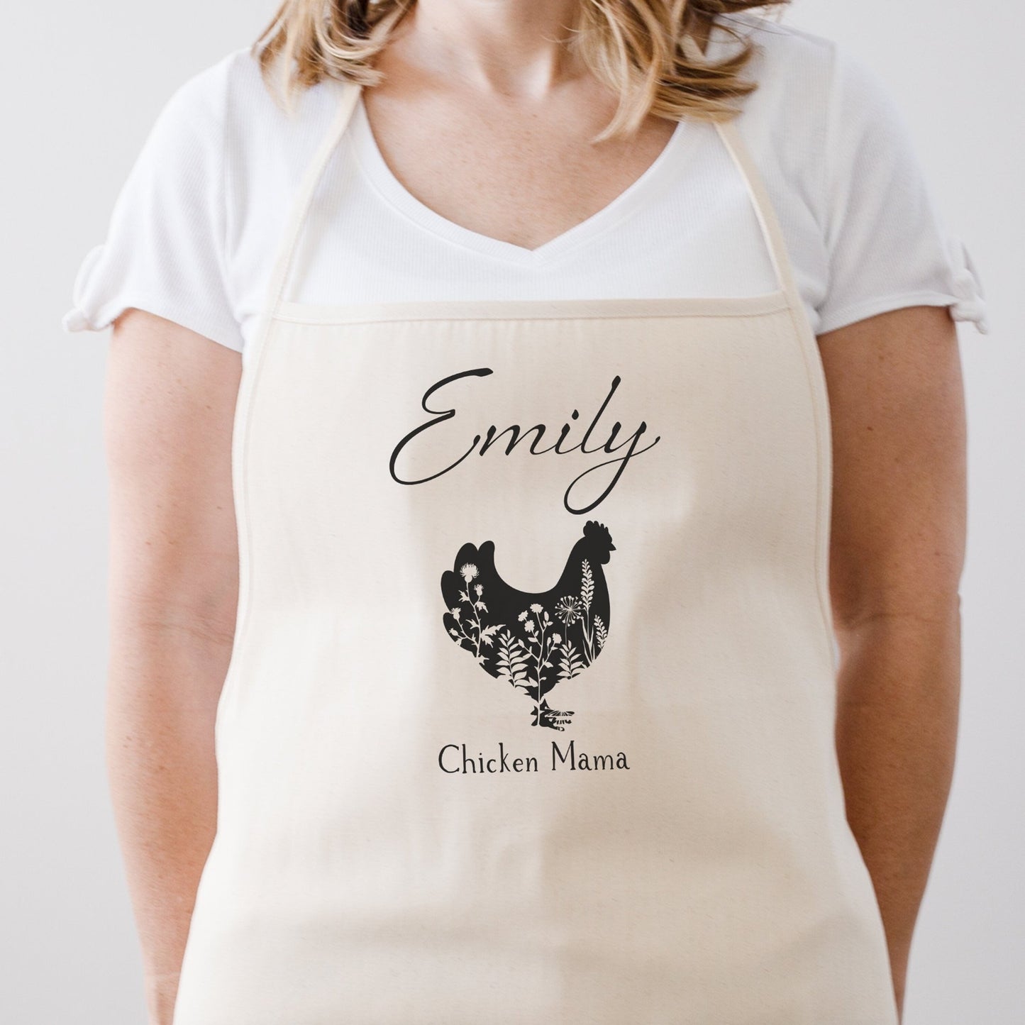 Personalized Mommy and Me Embroidered Aprons – Life Has Just Begun