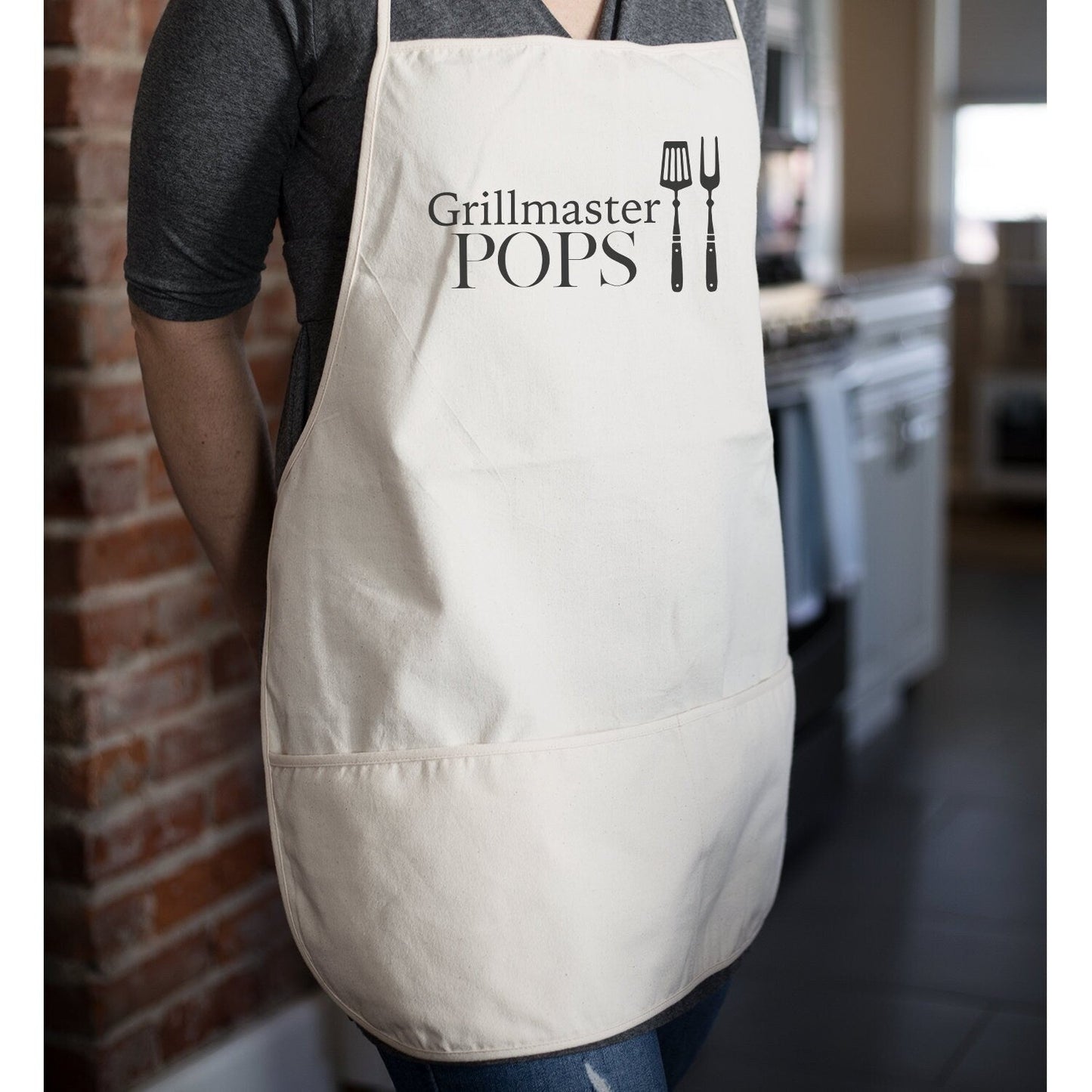 Grill Master chef apron, Dad apron, Father's day gift, Dad gifts