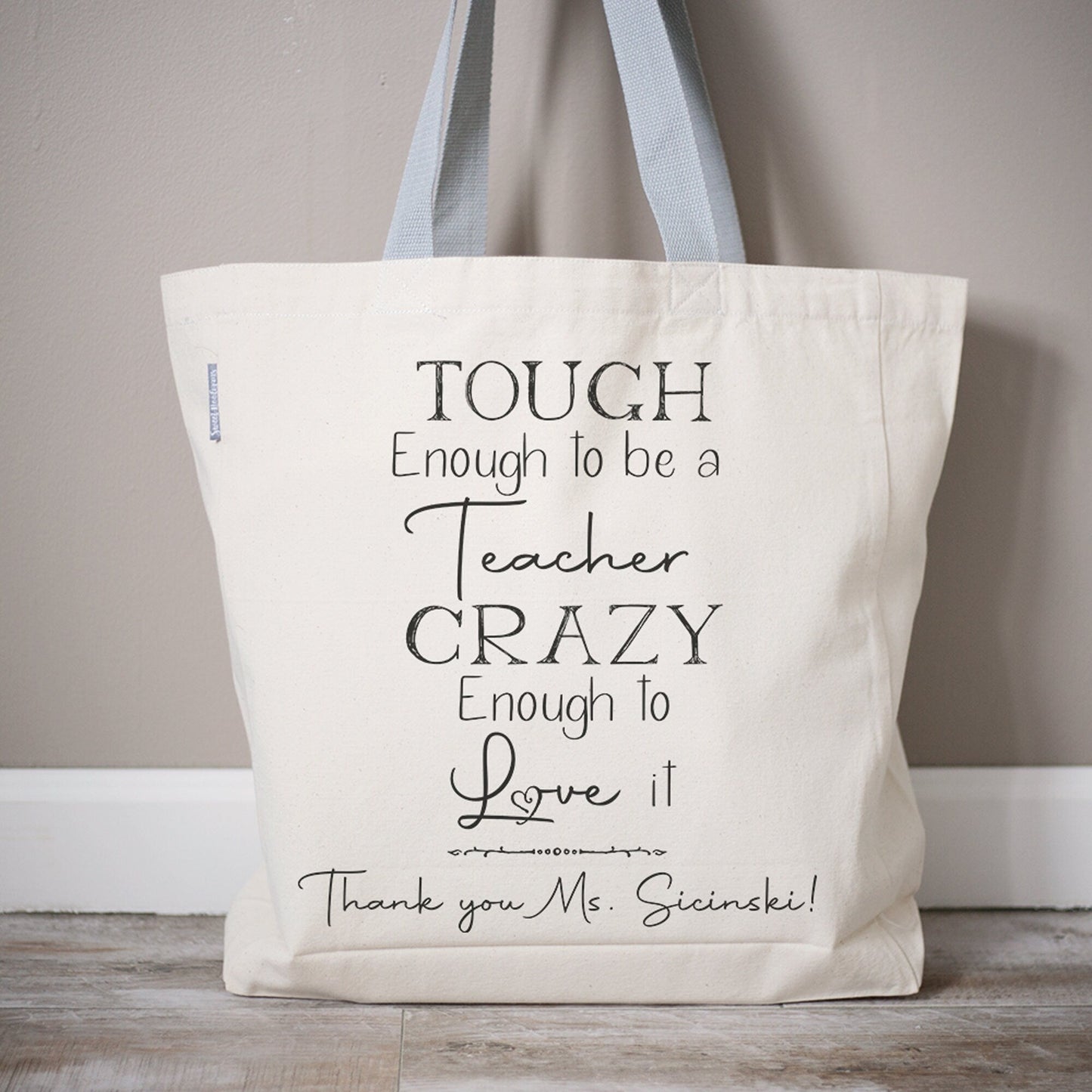 Teacher Gift  Back to School Teacher Gift  Personalized Teacher Name   Sweet Hooligans Design