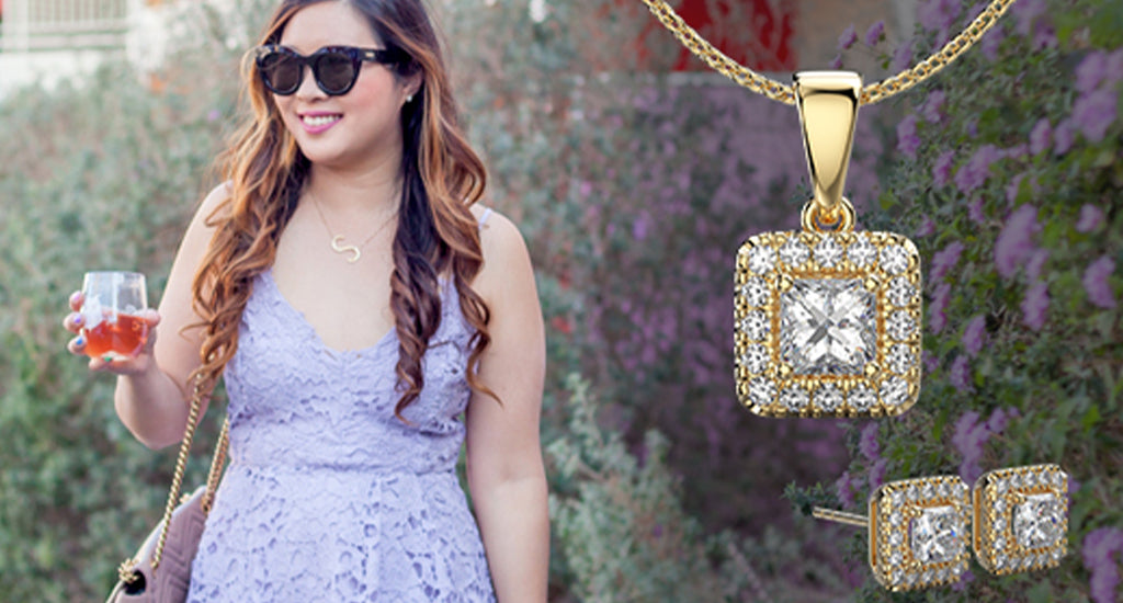 7. WHAT JEWELLERY TO WEAR WITH YOUR PURPLE SPRING DRESS