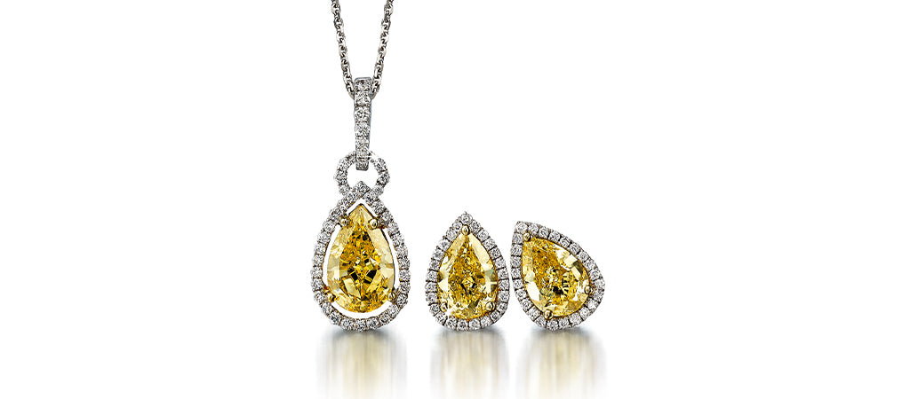 Shimansky Fancy Yellow Diamond Jewellery