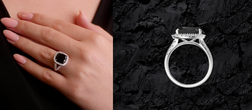 24 Unique And Trendy Black Diamond Engagement Rings