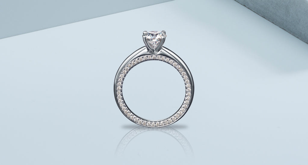 Shimansky Circle Of Love Diamond Engagement Ring