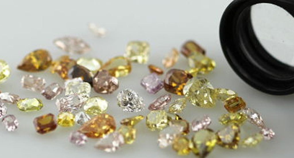 Shimansky fancy yellow loose diamonds