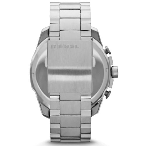 Diesel DZ4328 Men's Silver Mega Chief Chronograph Watch
