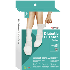 TXG Diabetic Cushion Sock Packaging