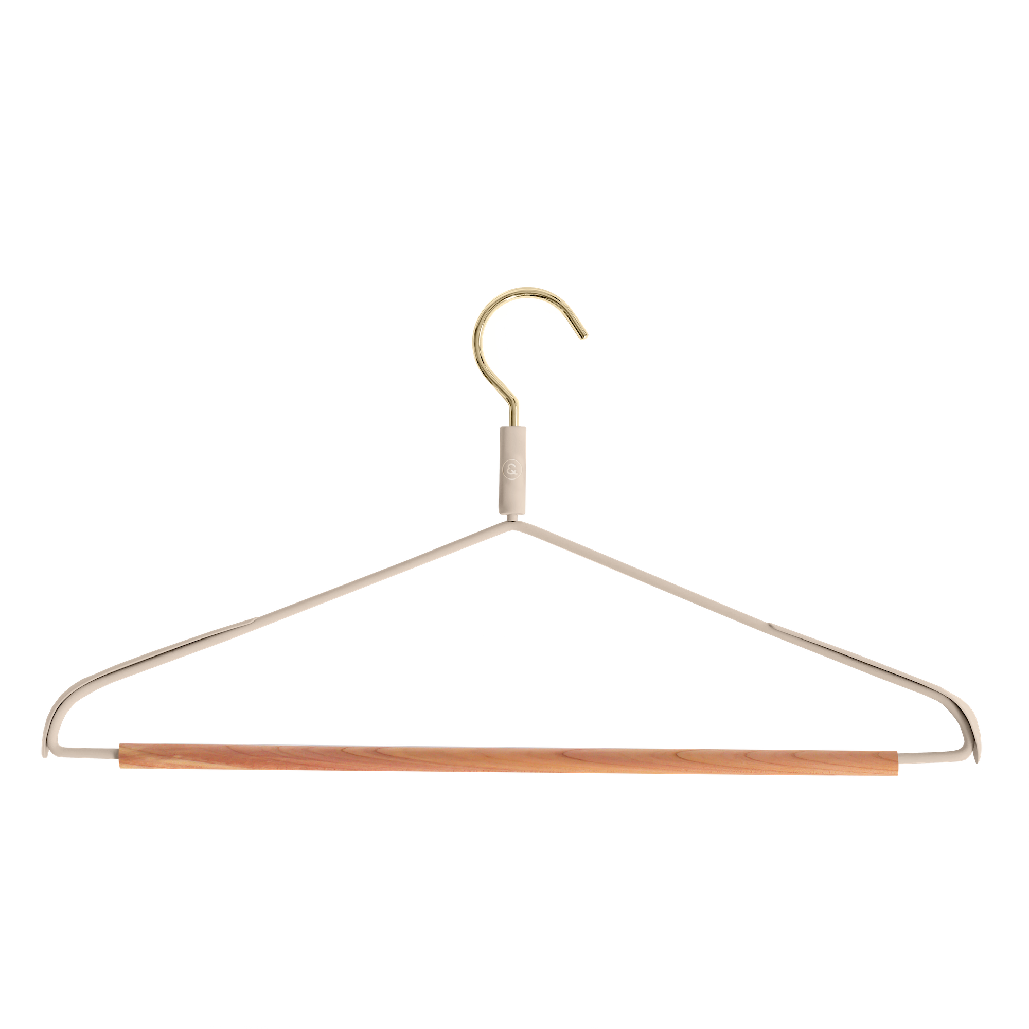 5 pcs Solid Matte Gold/Silver Clothes Coat Hanger │ Seamless Metal War –  Besontique