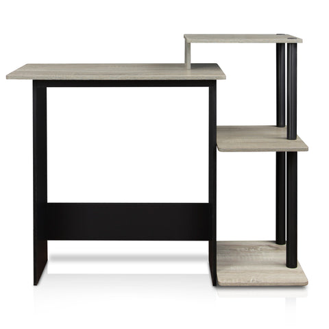 Furinno Computer Desk 11192GYW/BK - Furinno.com