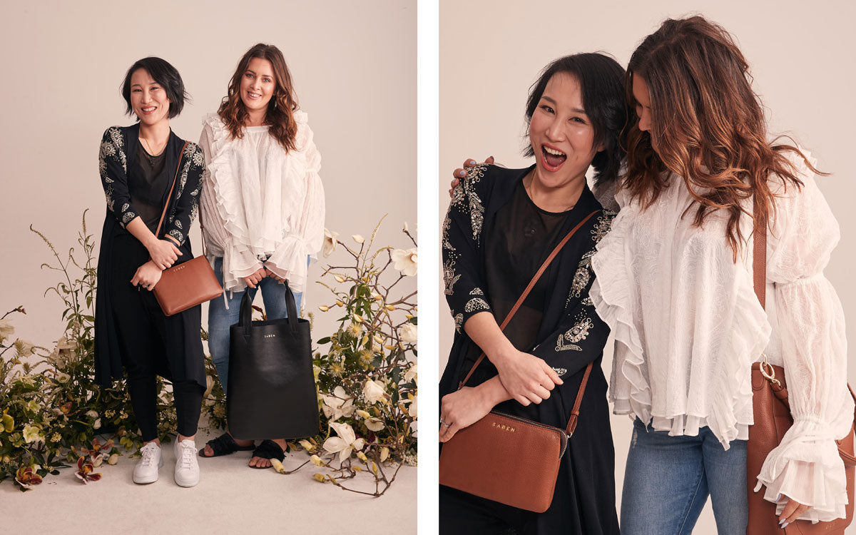 Diana Pan and Eden Kersten of The Botanist for Saben Women in Business portrait series