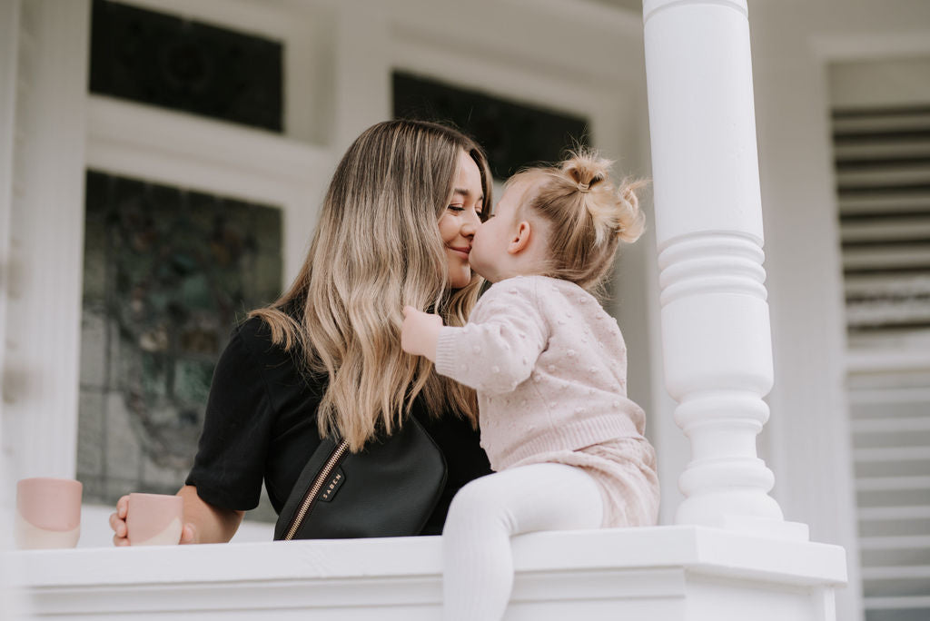 Fiona Goddard with her daughter Billie for Saben Mother's Day Project 2020 captured by Tash Stokes of Black Robin Photography