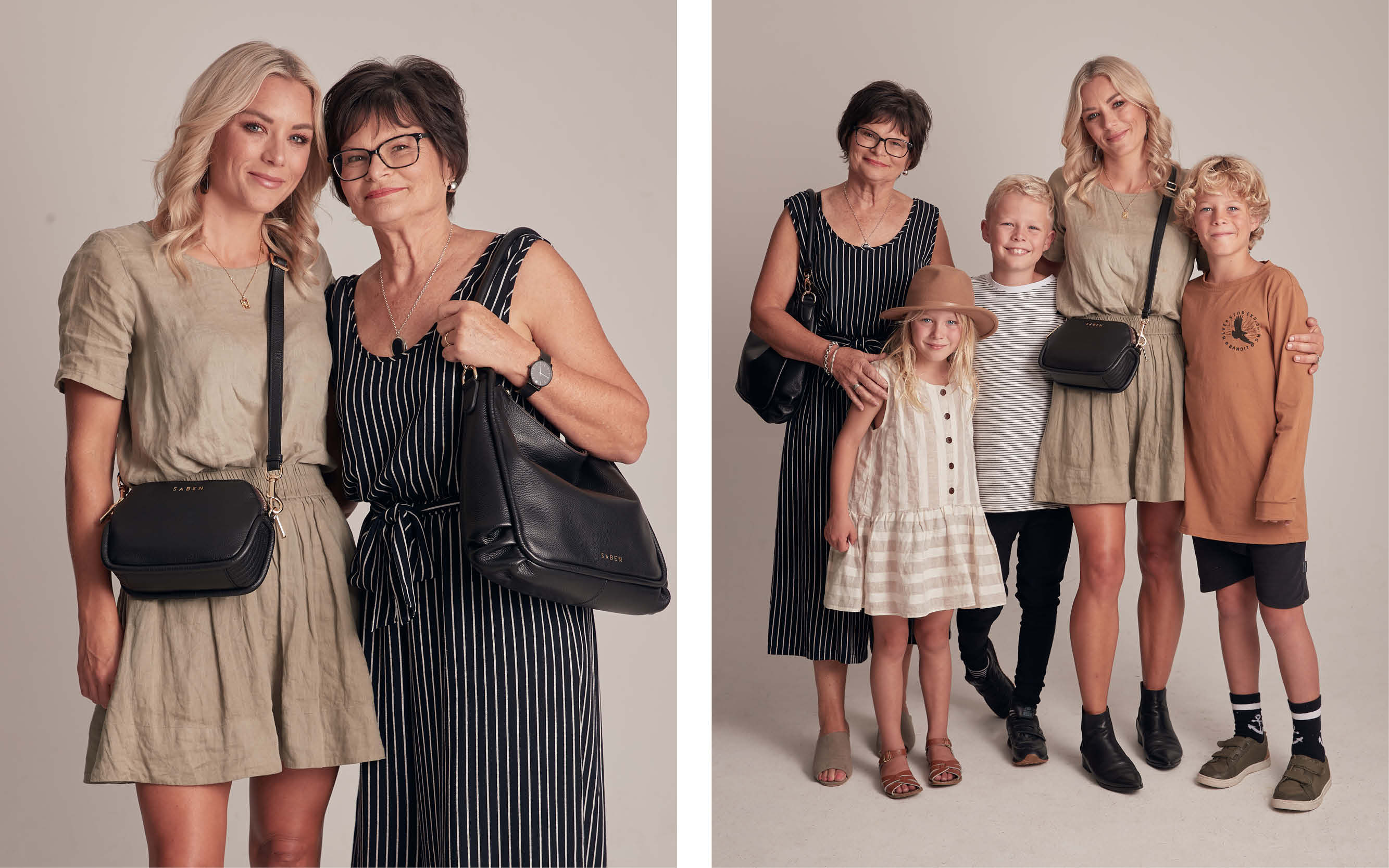 Kirsten Reid and Nonna for Saben Mothers Day project