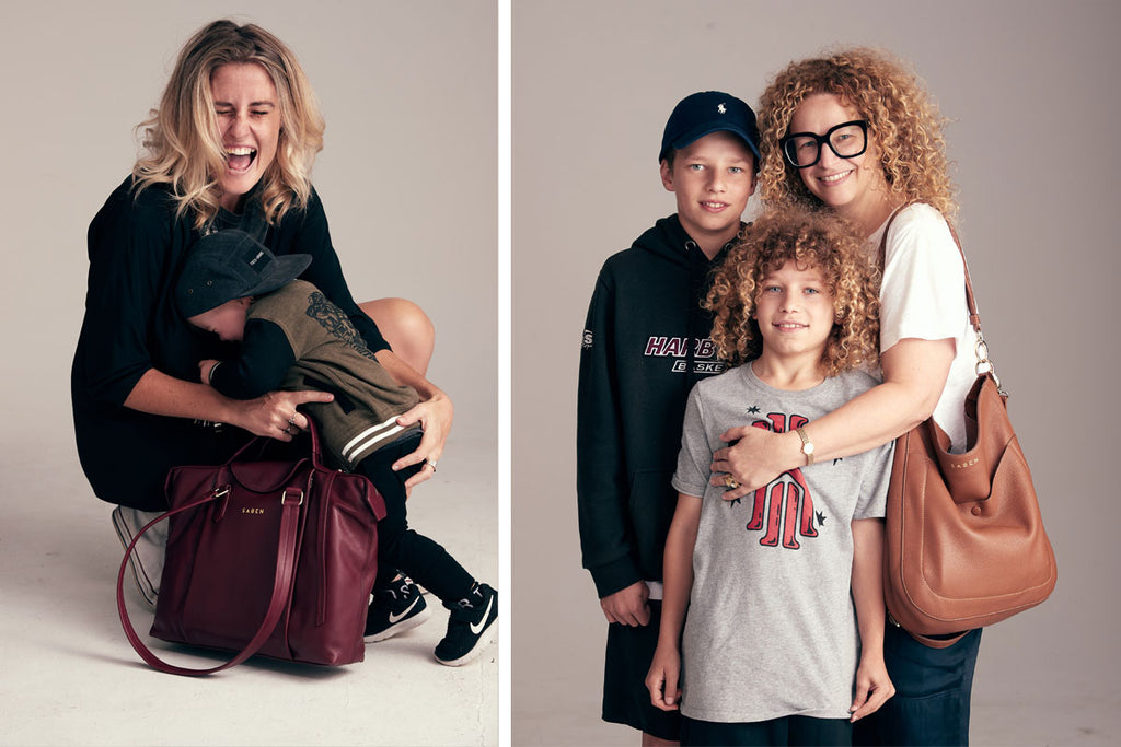 Brooke Fairgray and Roanne Jacobson for Saben Mothers Day Campaign