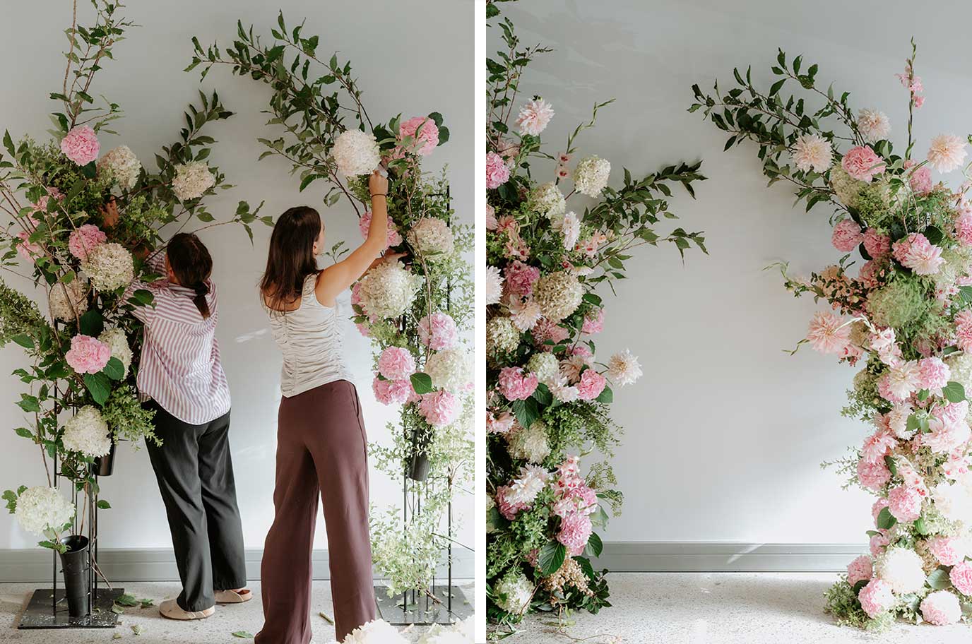 floral centric mother daughter duo Ainsley and Michelle