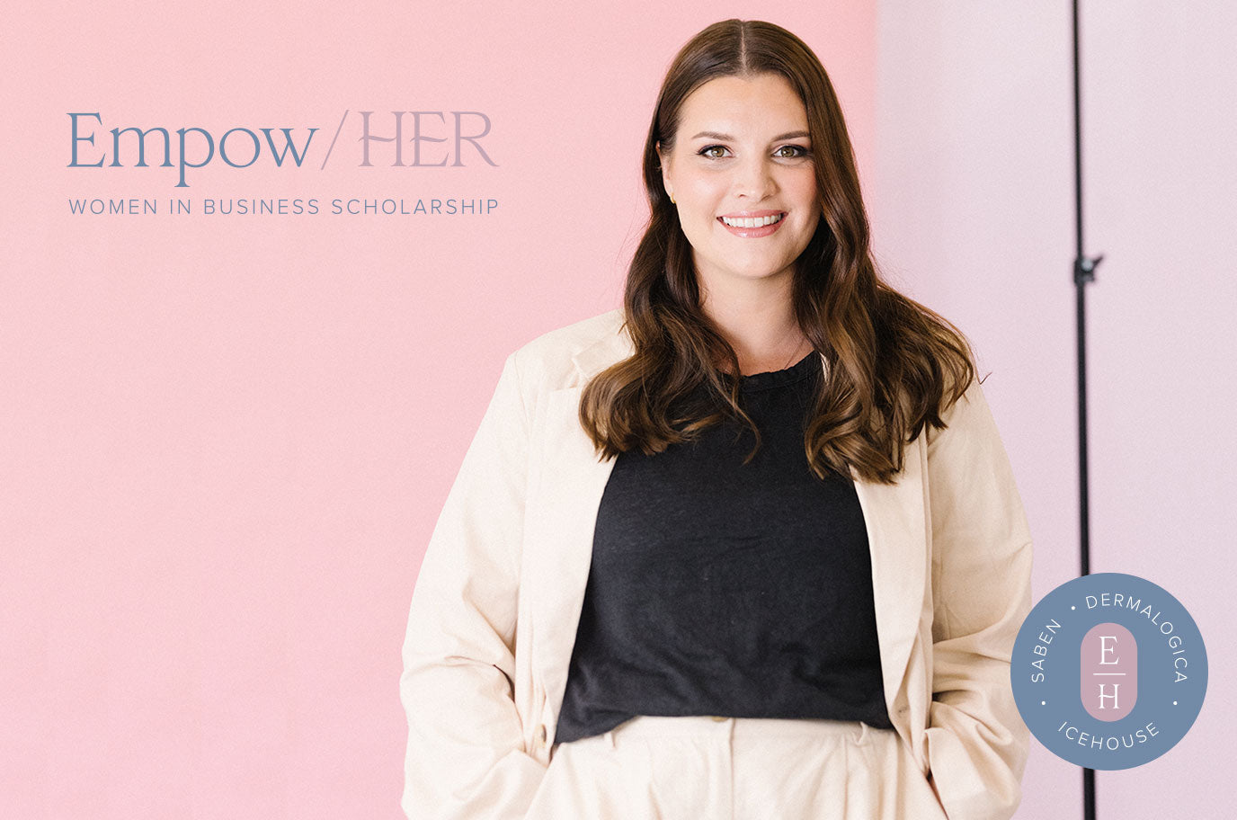 women in business empow her scholarship saben mom store