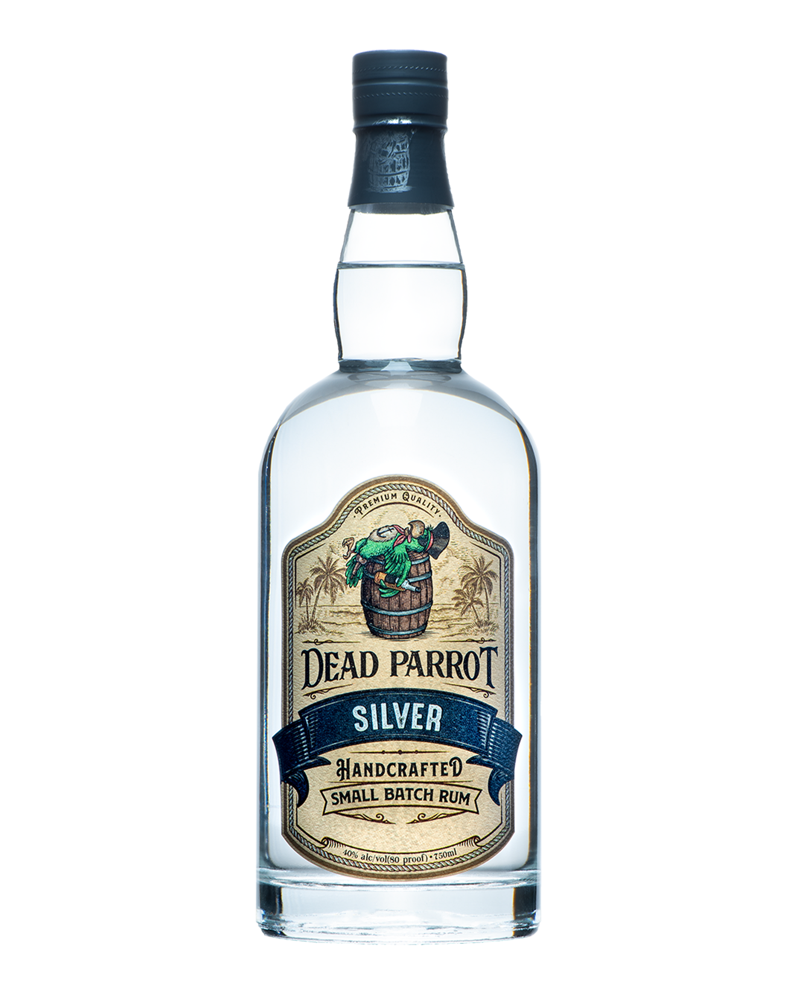 Dead Parrot Silver Rum - Rock Creek Distillery product image