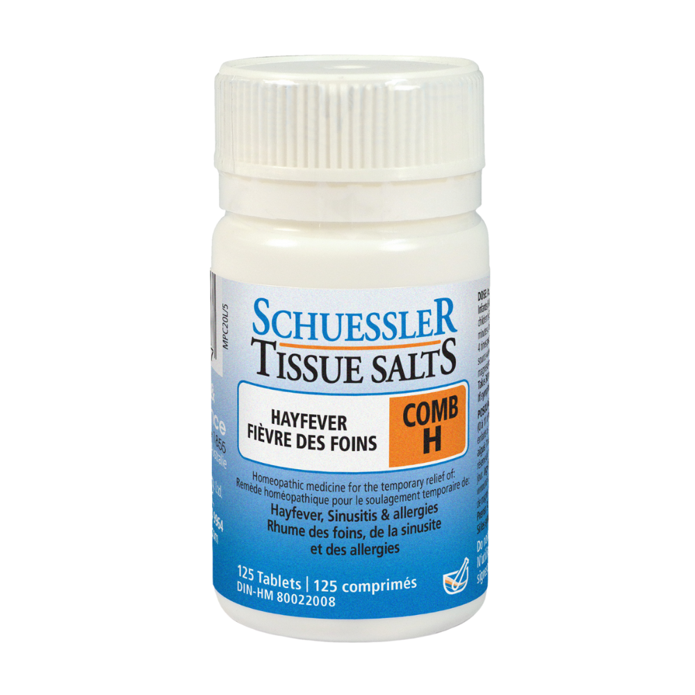 Schuessler Tissue Salts 125 Tablets - COMB H | HAYFEVER - Martin  Pleasance Canada product image