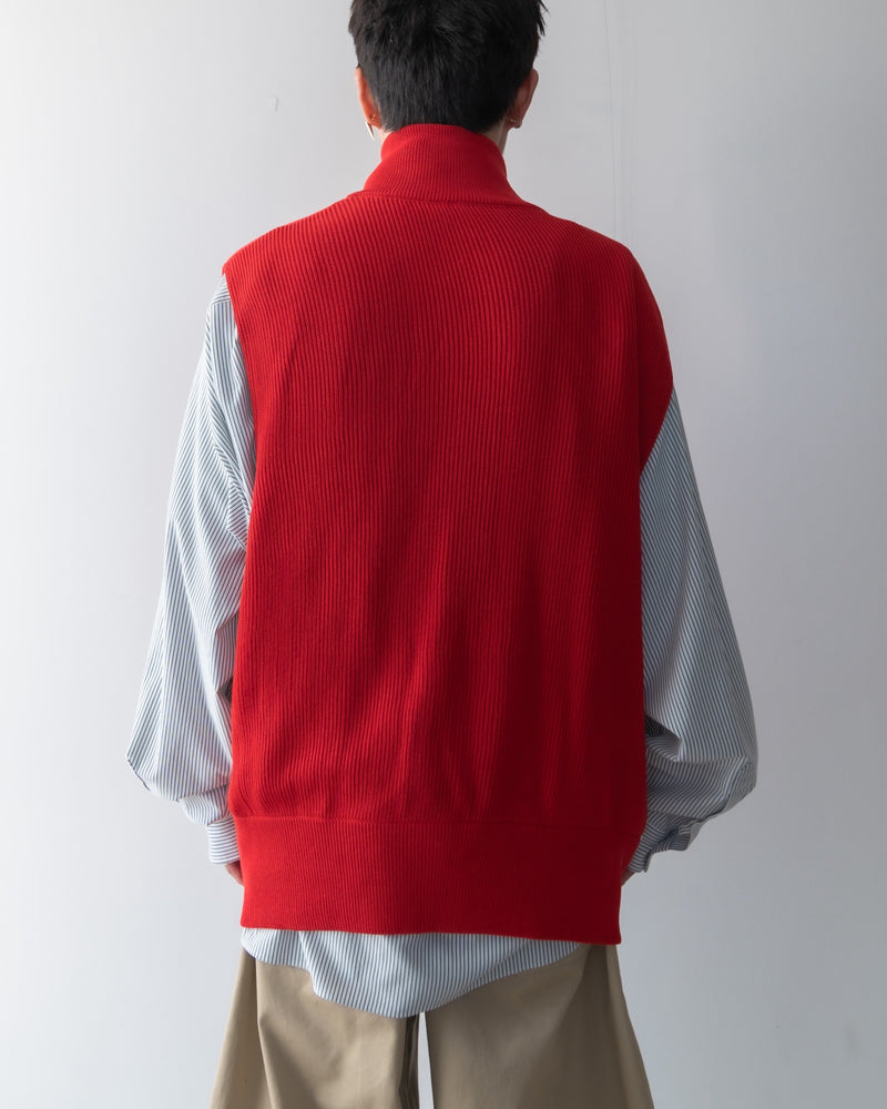 clesste OVERSIZED DRIVERS KNIT VEST smcint.com