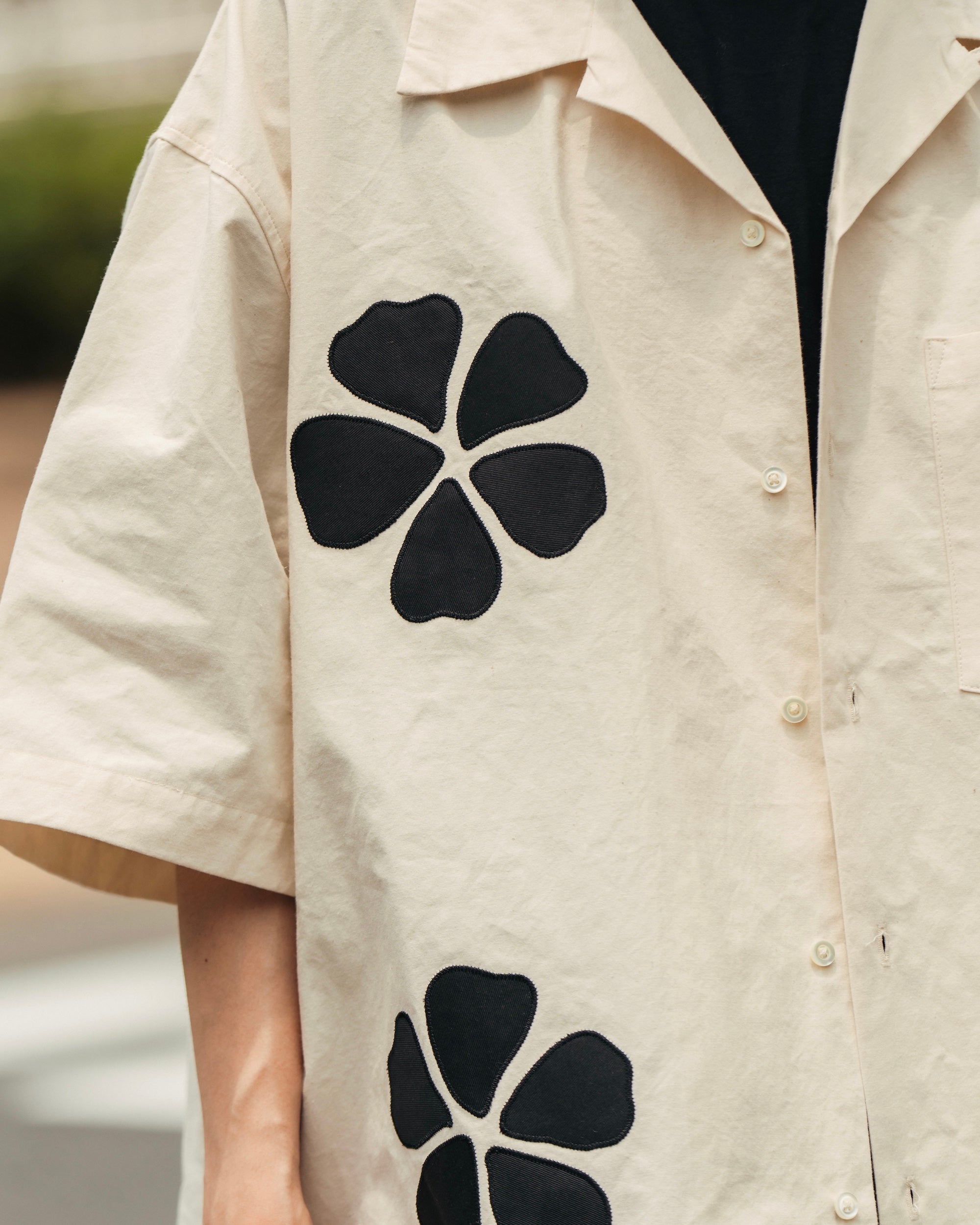 FLOWER SHIRT COLLABORATED WITH BaeMa T BOA