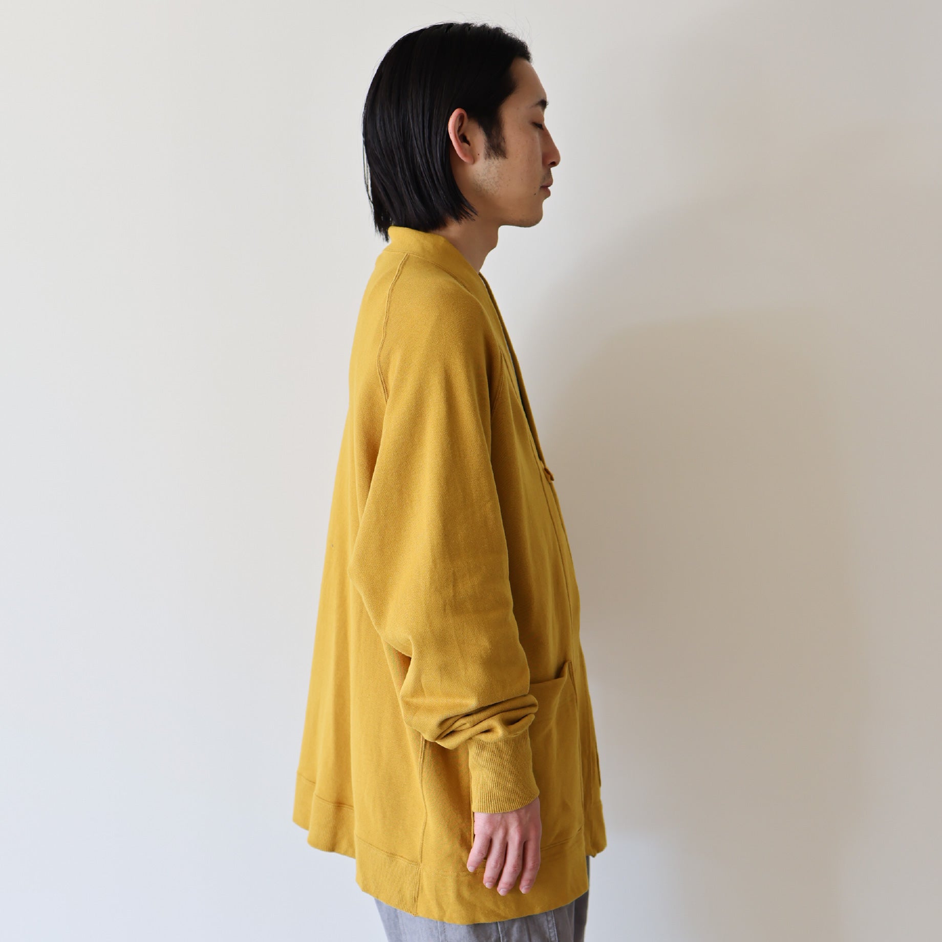 Mountain Research KURT Yellow 23ss L XL カーディガン