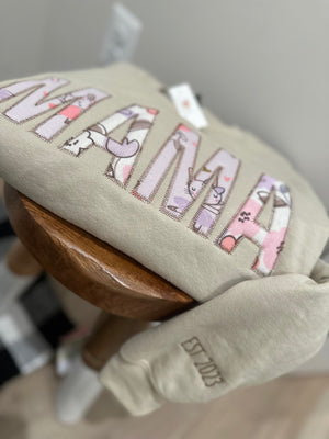 Mama Applique - Stitchery Dickery Dot