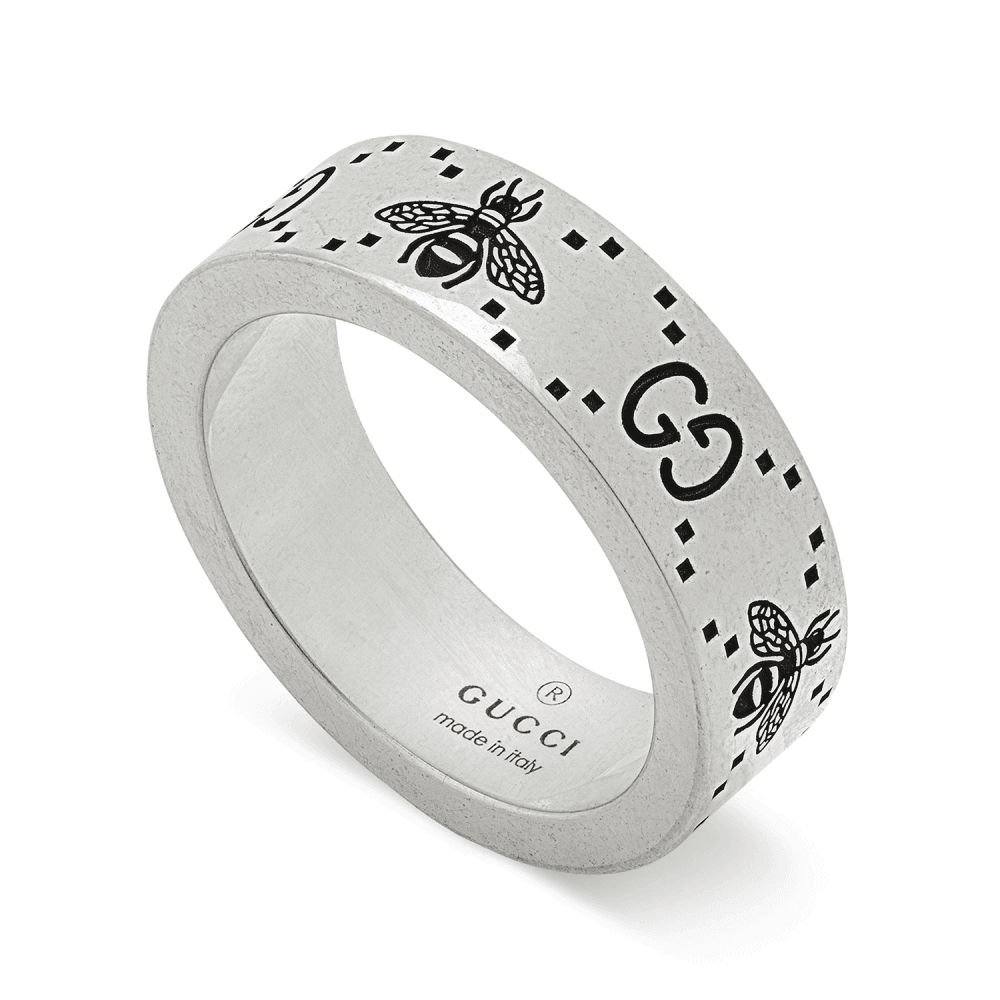 Gucci Silver Interlocking G Bracelet YBA620798001016 | Goldsmiths