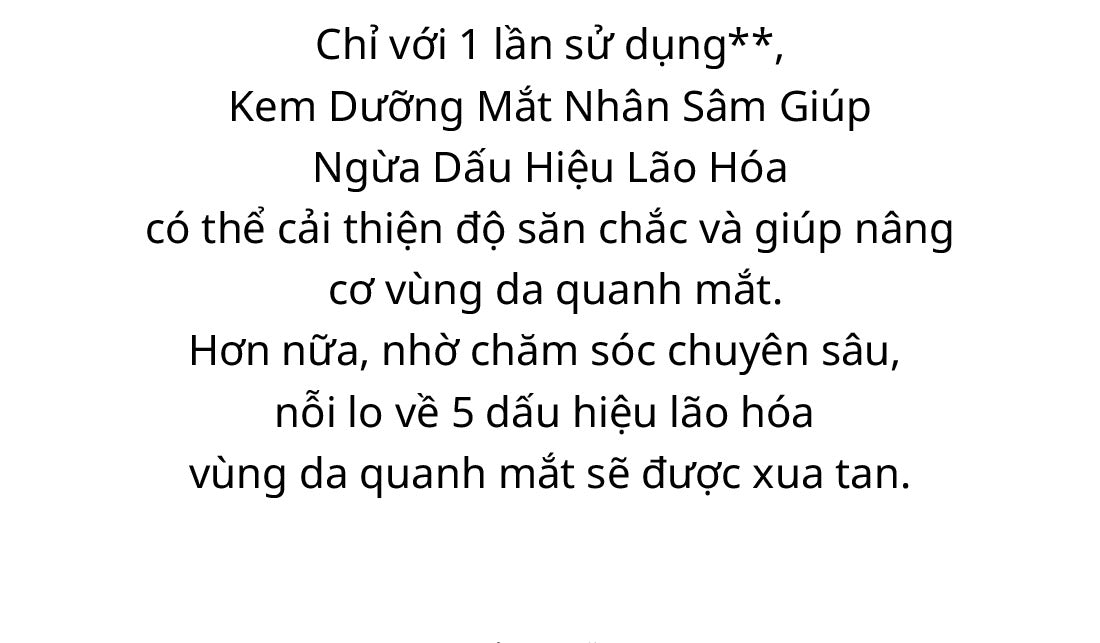 |PHIÊN BẢN LỄ HỘI| BỘ QUÀ TẶNG KEM DƯỠNG DA QUANH MẮT NHÂN SÂM