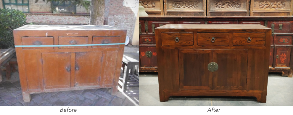 antique chinese sideboard