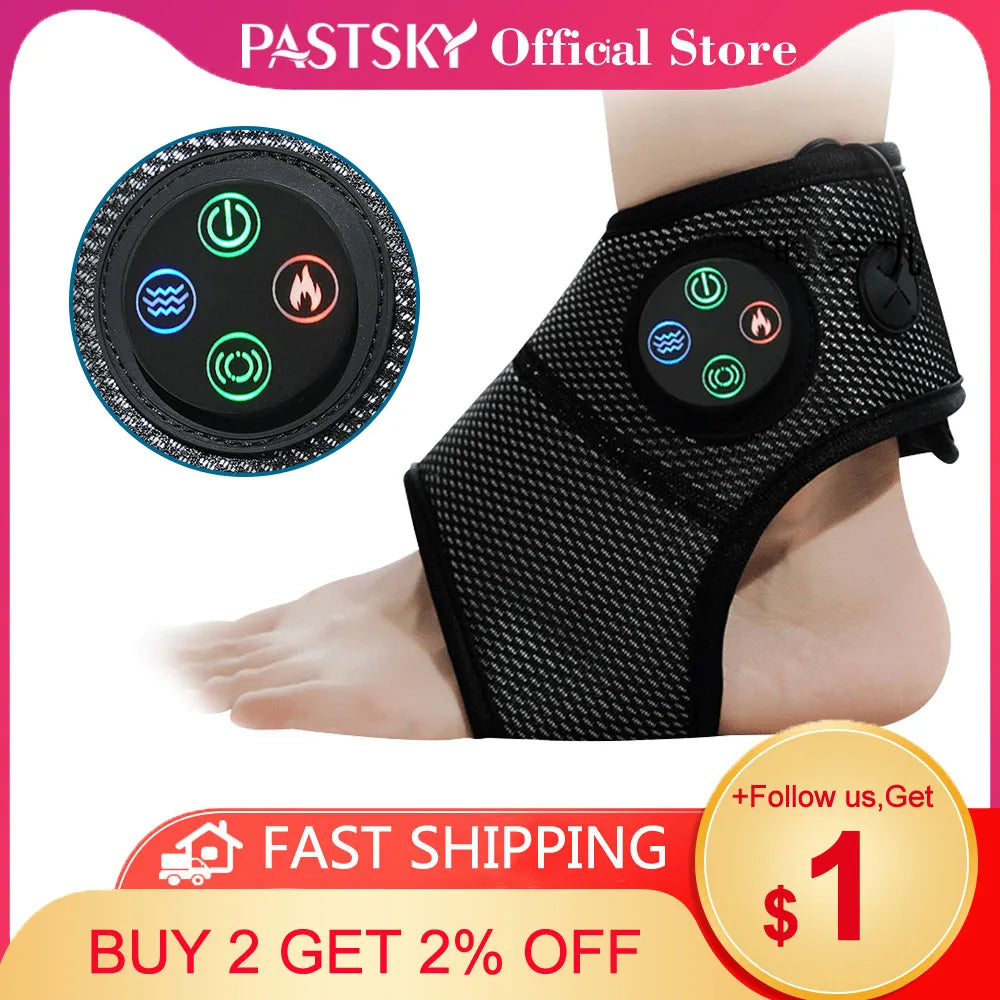 USB Arm Heating Pad Wrap  Pressotherapy Air Pressure Foot Brace Heating Vibration Physiotherapy Pain Relief Pressotherapy